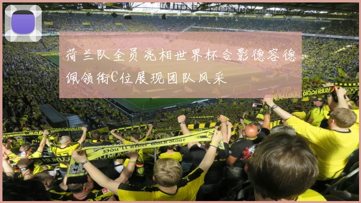 荷兰队全员亮相世界杯合影德容德佩领衔C位展现团队风采